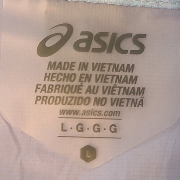 Womens Asics Kasane Jacket With Hood Regular Fit Water Repellent Size Large - Picture 7 of 10